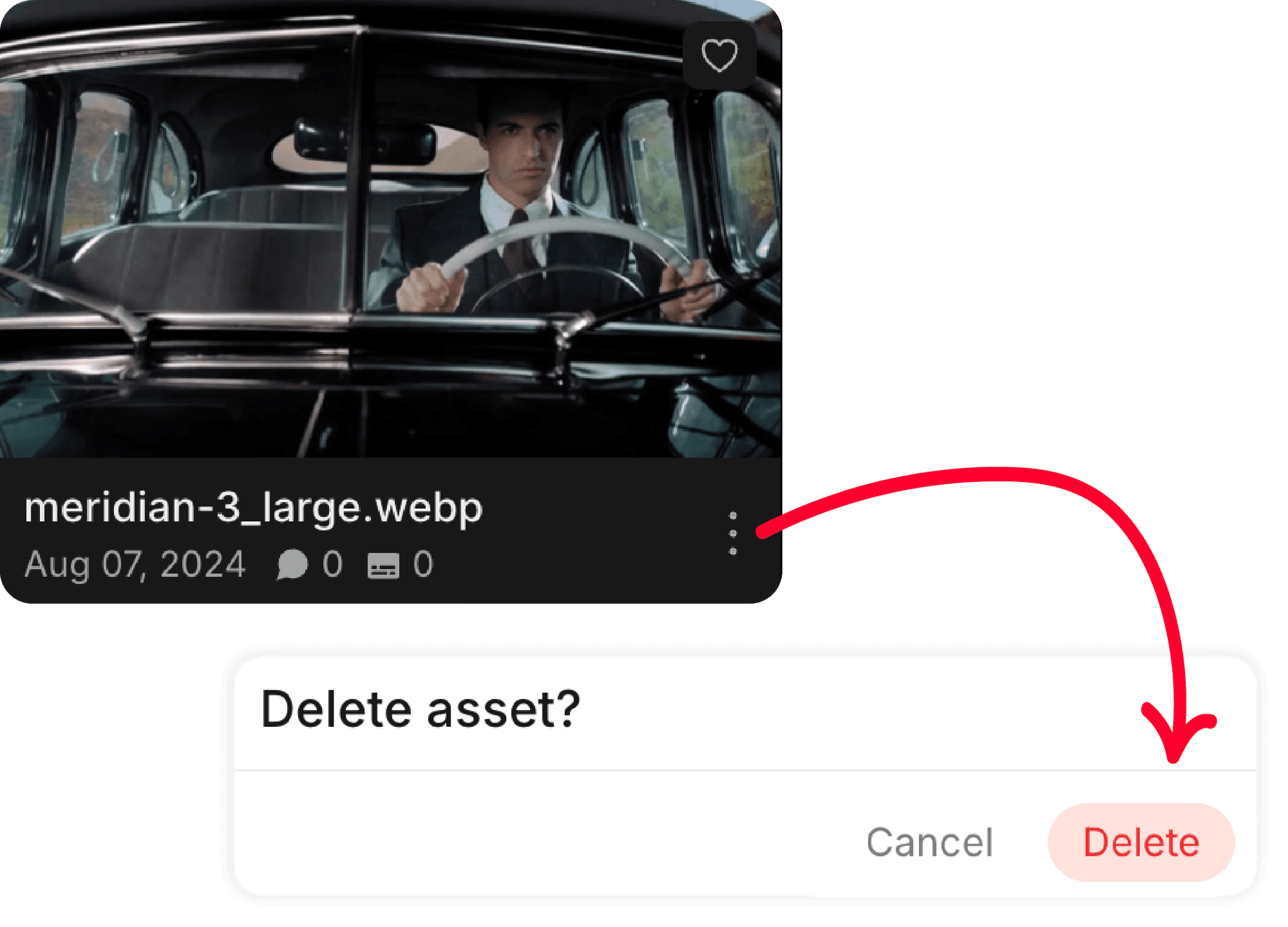 Delete an Asset