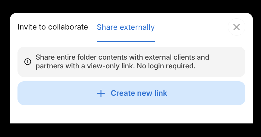 Create a Share Link