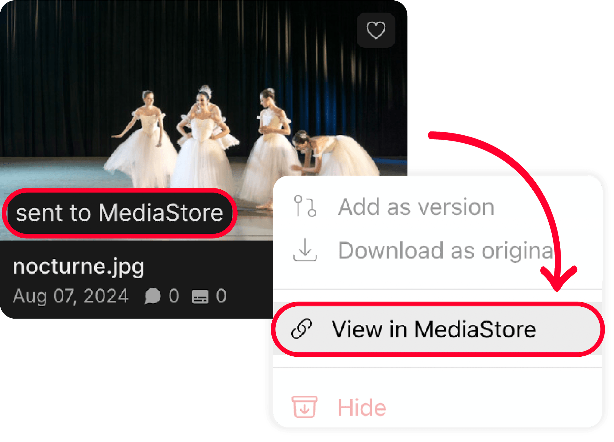 Export Asset to MediaStore