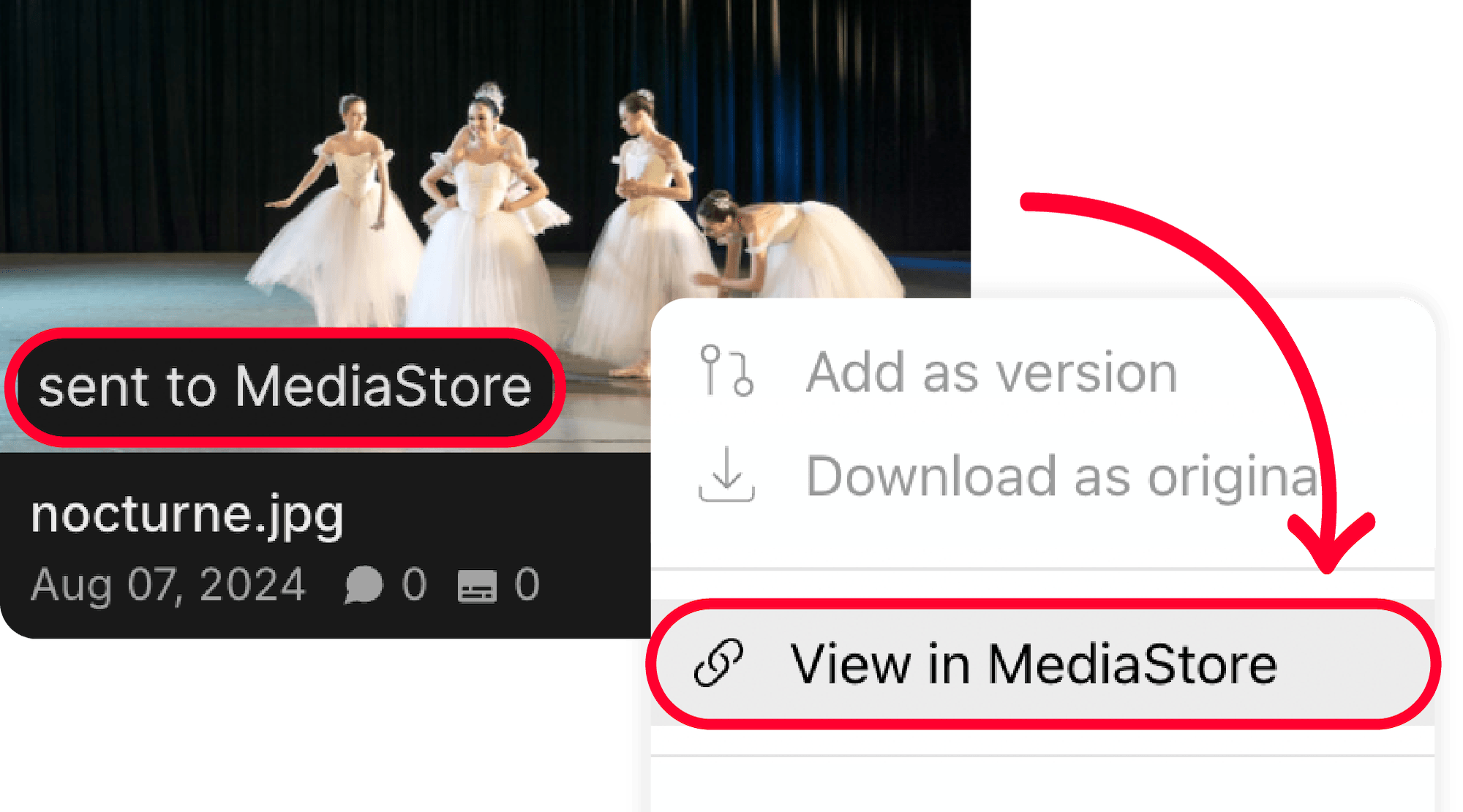 Export Asset to MediaStore