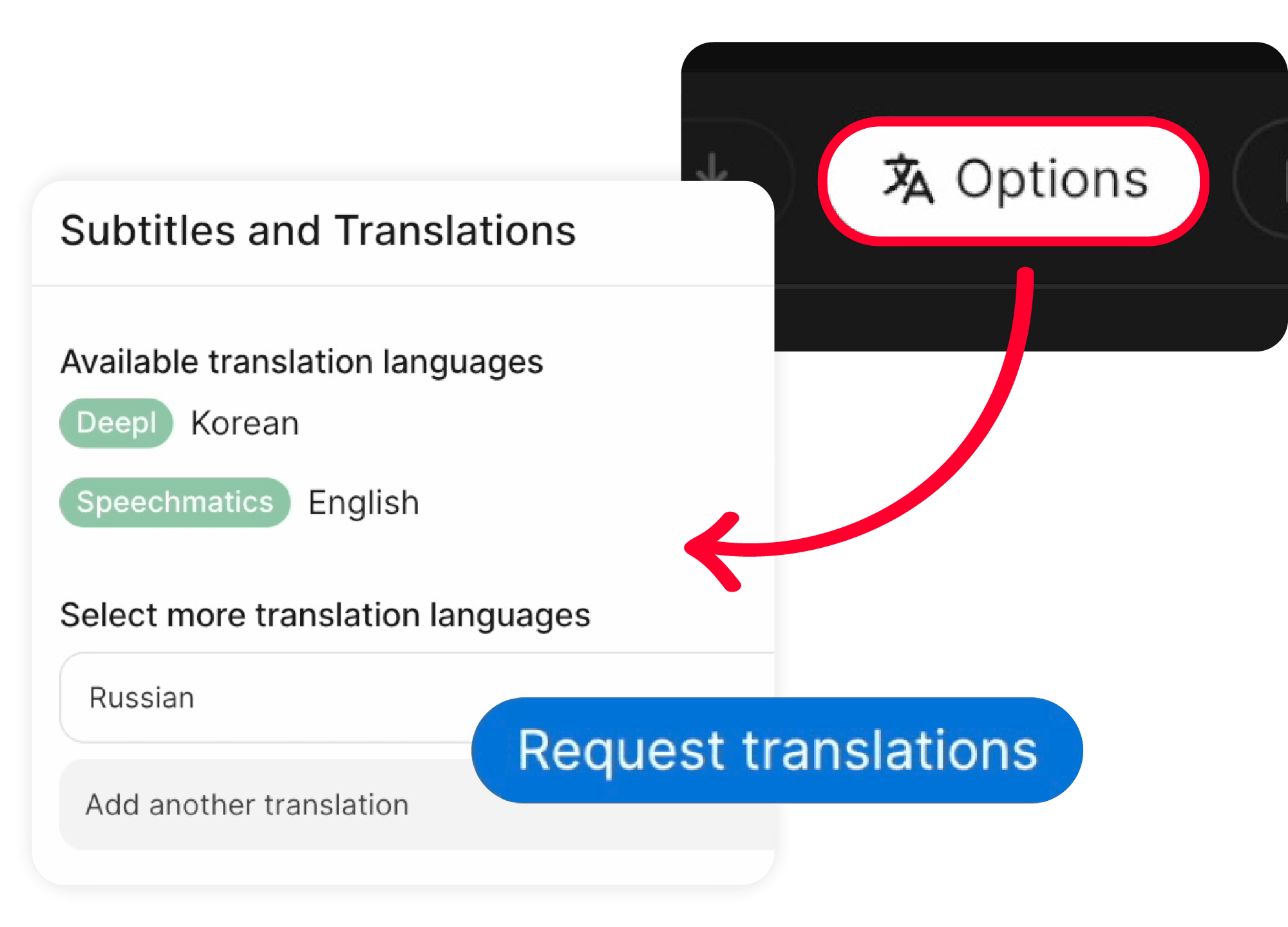 Add More Translations