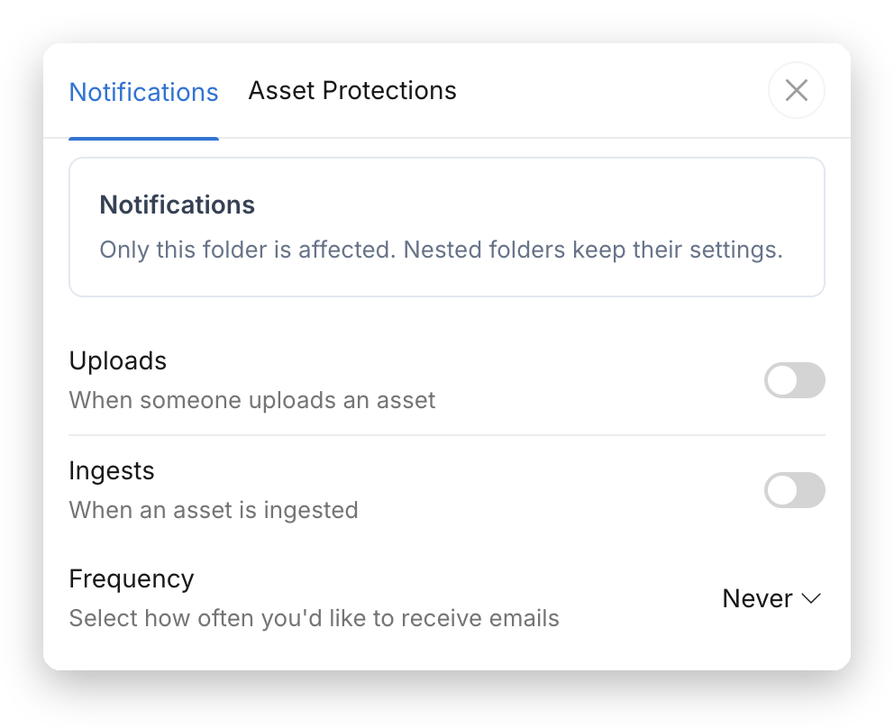 Manage Notifications